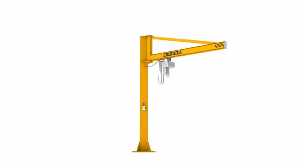 Ondergebouwde kolomzwenkkraan met ERIKKILA